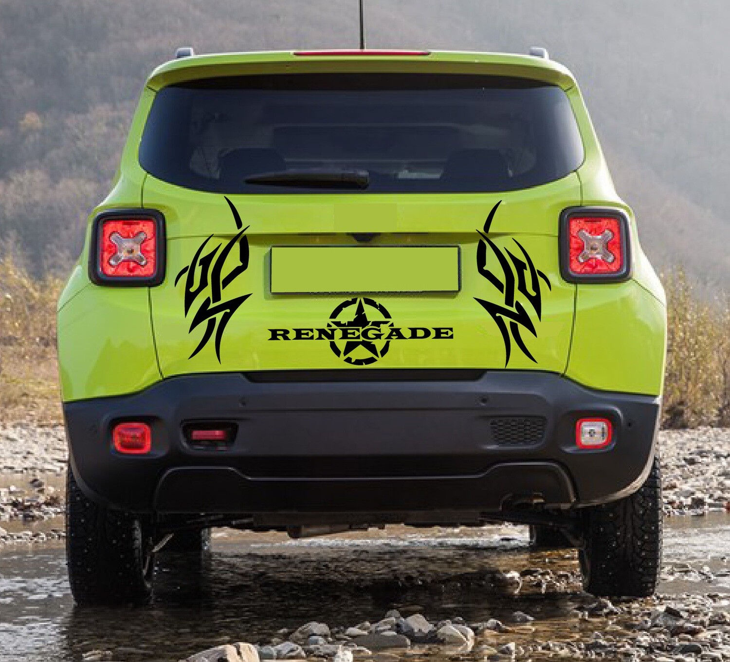 Taigate Decal Sticker Graphic Compatible with Renegade