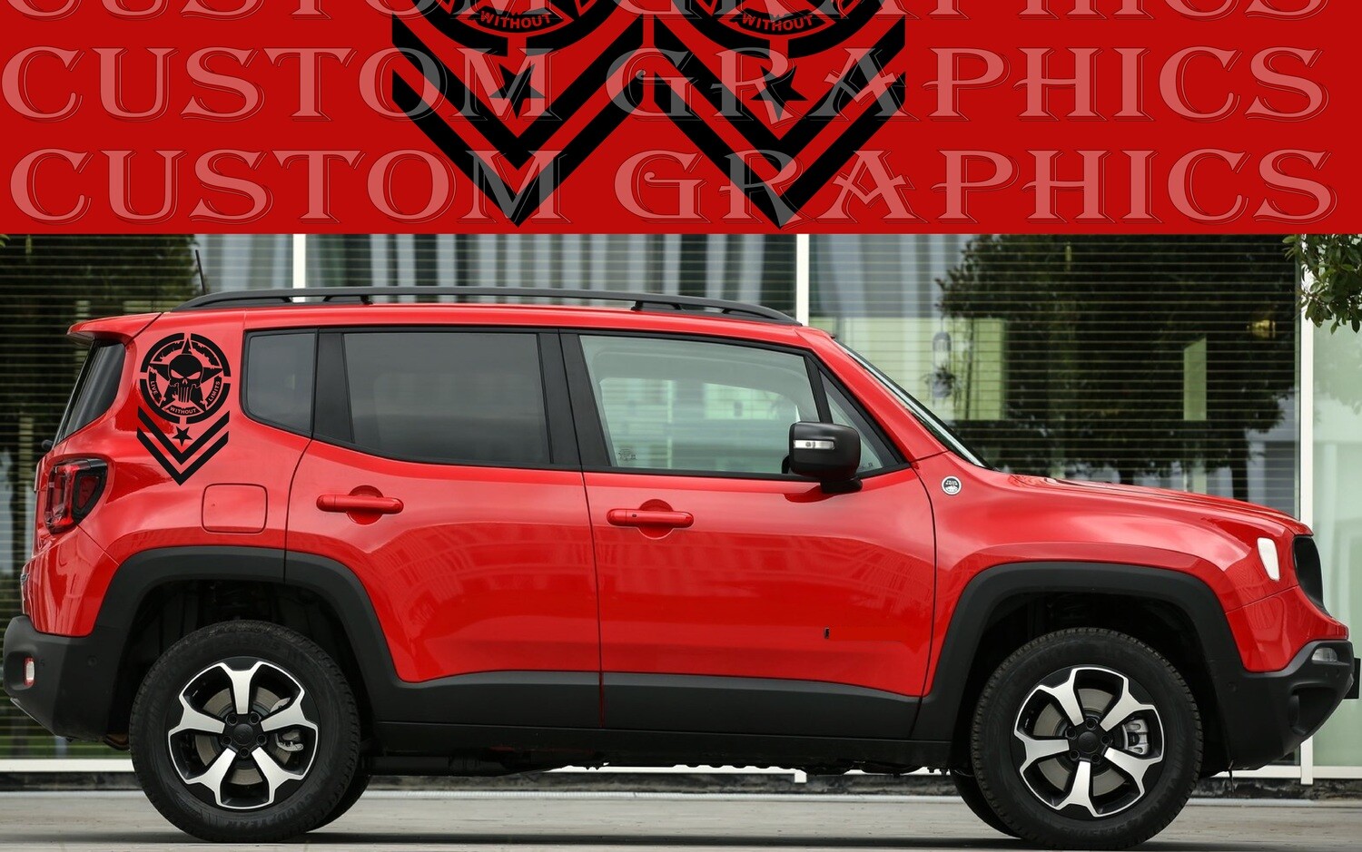 Express Your Style with Car Decals Compatible with Renegade