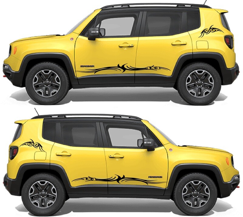 Personalize Your Drive: Car Vinyl Wraps Compatible with Renegade