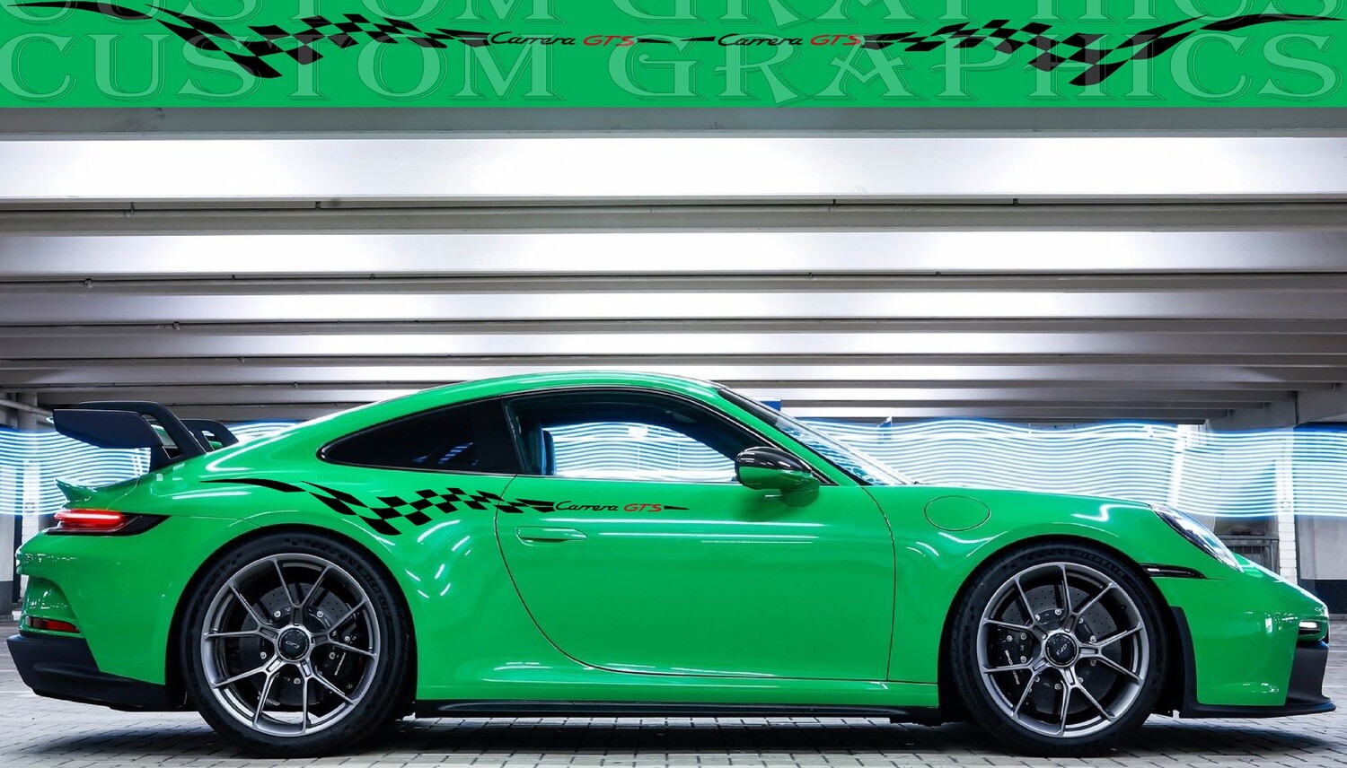 Car decals Compatible with Porsche 911 GT3 Touring Carrera