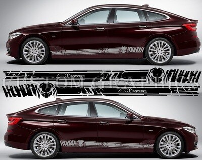 Stripe Decal Graphic stickers Kit Compatible with M6