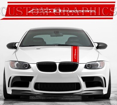 Hood Custom Auto Vinyl Graphics Compatible with M3