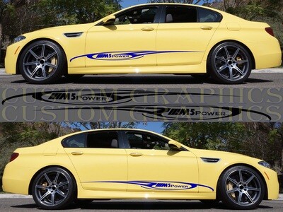 Stripe Decal Graphic stickers Kit Compatible with M5