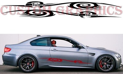 Vinyl Decal Custom Stickers Graphic kit Compatible with M3