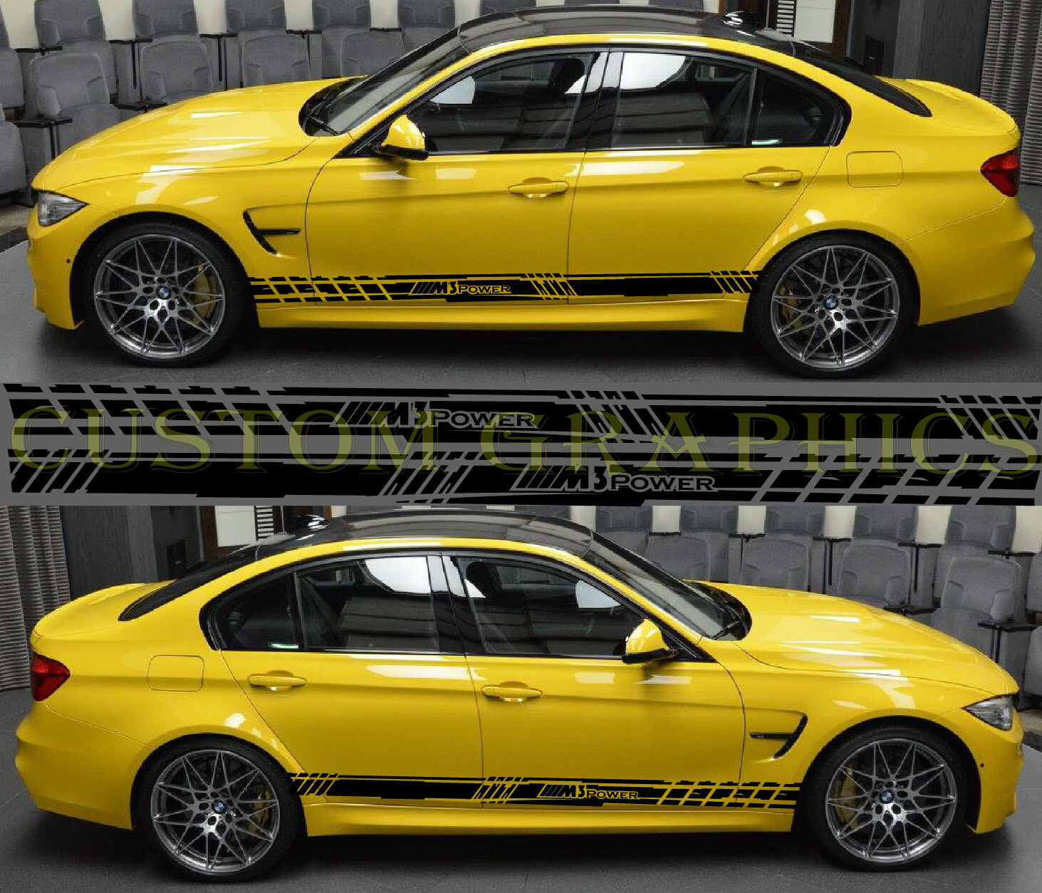 Car decals Compatible with M3