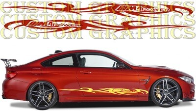 Express Your Style with Car Decals Compatible with M4