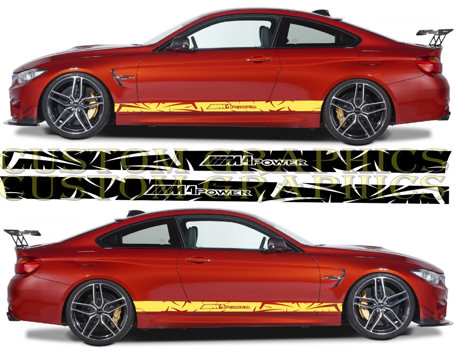 Personalize Your Drive: Car Vinyl Wraps Compatible with M4