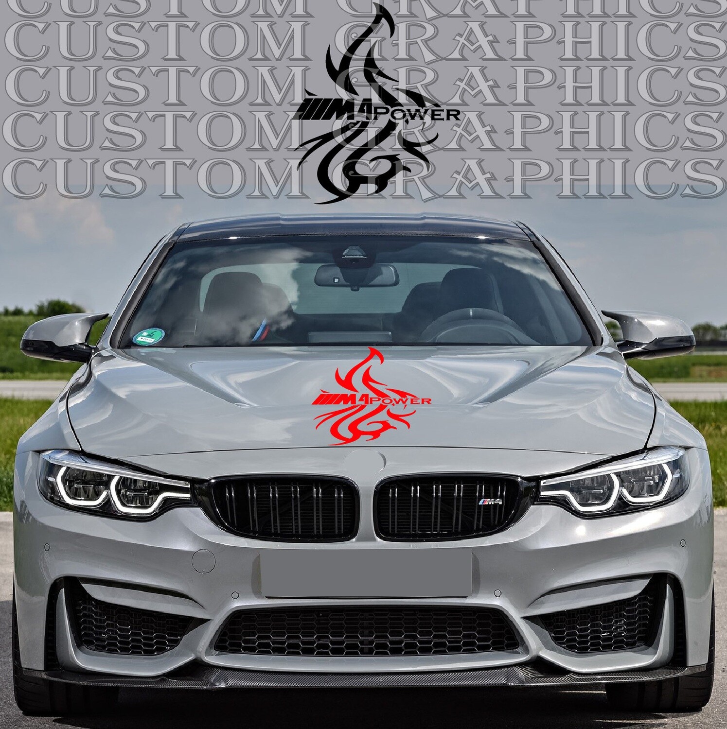 Car Stickers Galore Compatible with M4