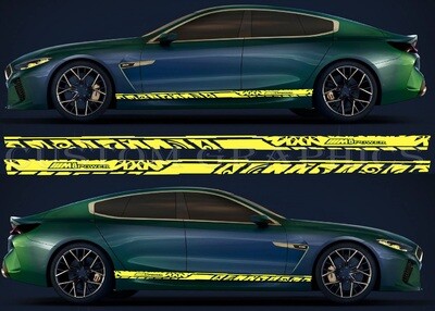 Upgrade Your Car&#39;s Look with Vinyl Stickers Compatible with M8