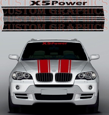 Stick and Drive: Premium Car Vinyl Graphics Compatible with X5