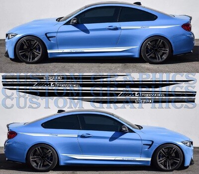 Upgrade Your Car&#39;s Look with Vinyl Stickers Compatible with M4