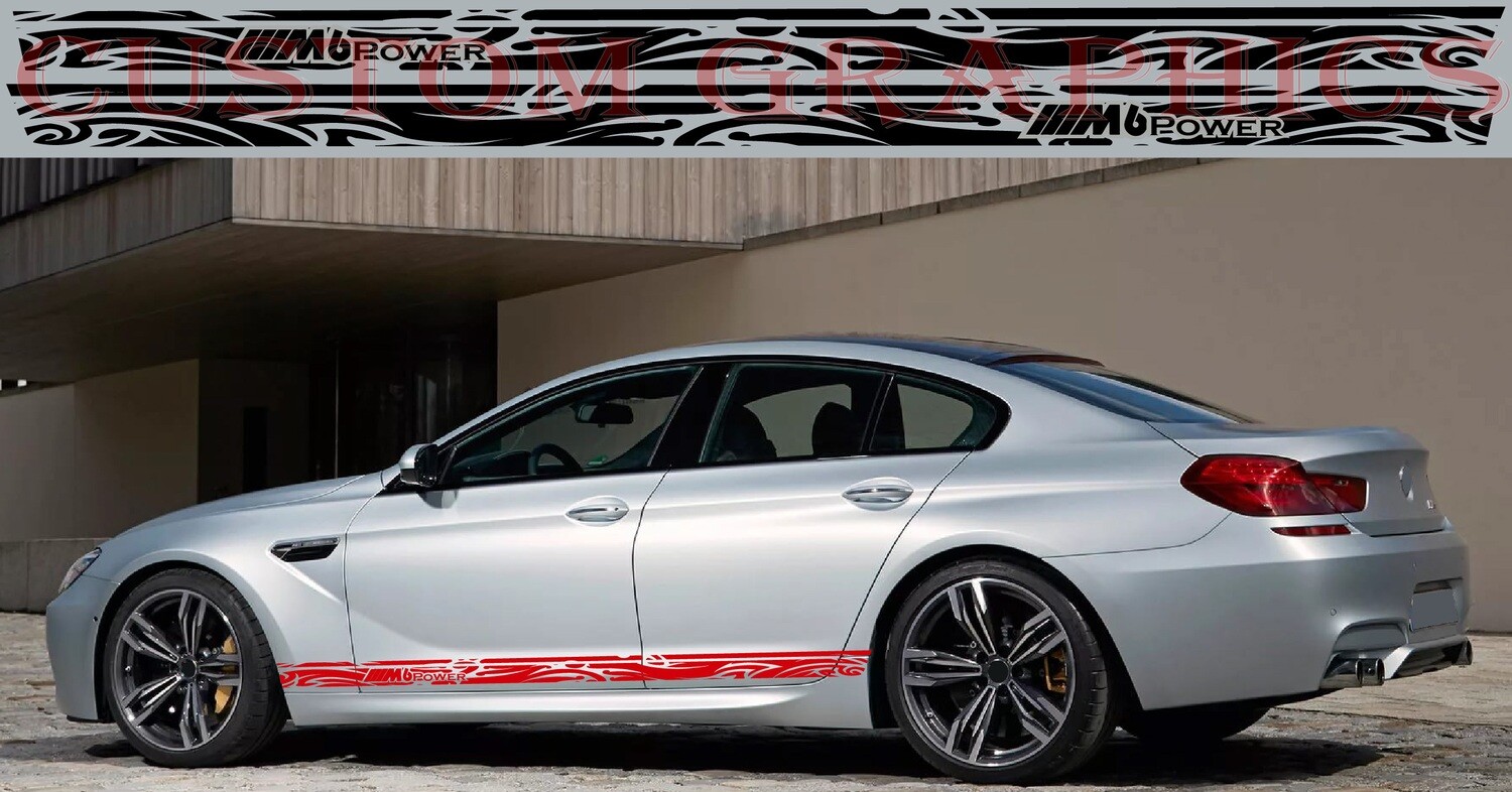 Vinyl Decals for Your Ride Compatible with M6