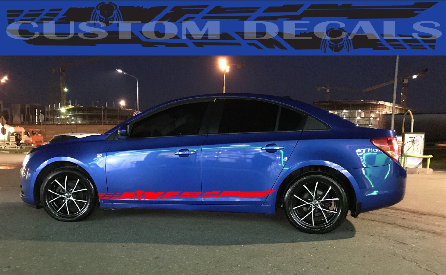 Adorn Your Auto: Vinyl Decals for Sale Compatible with Cruze