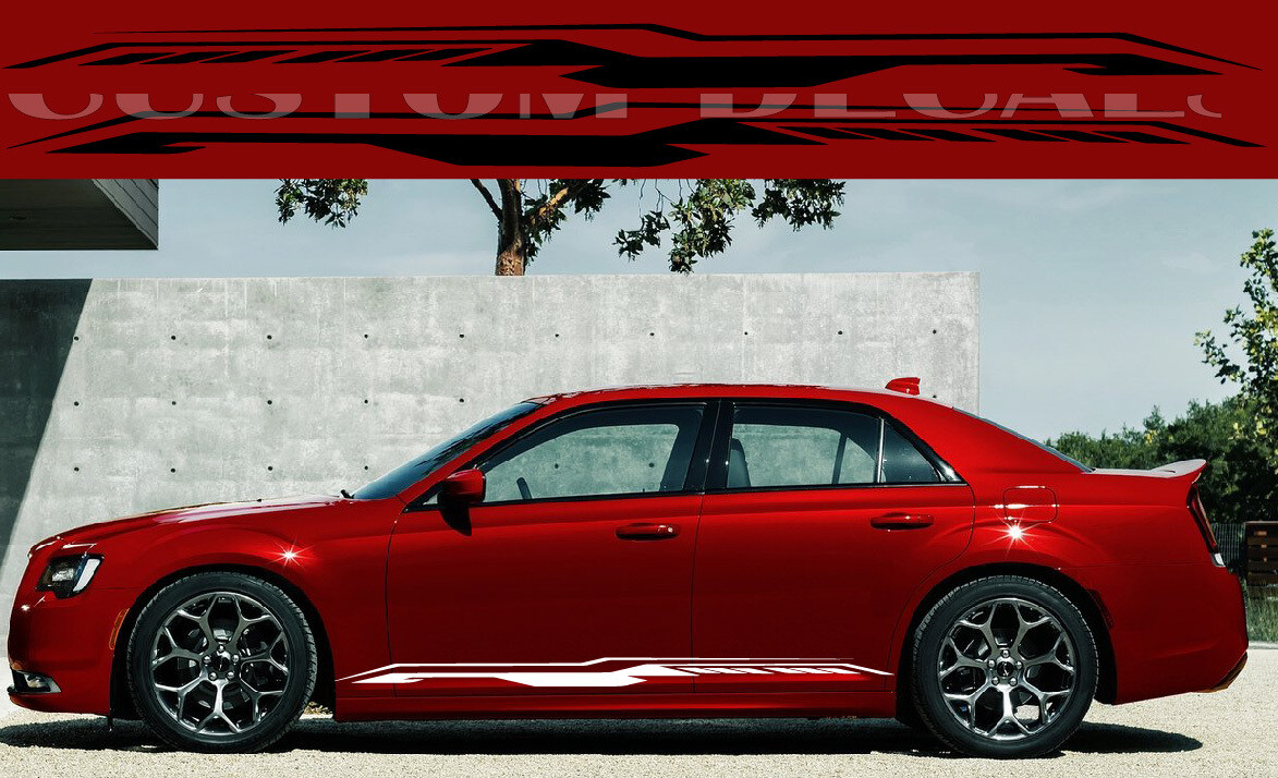 Side Door Stripe Custom kit Stickers Set Kit Compatible with 300