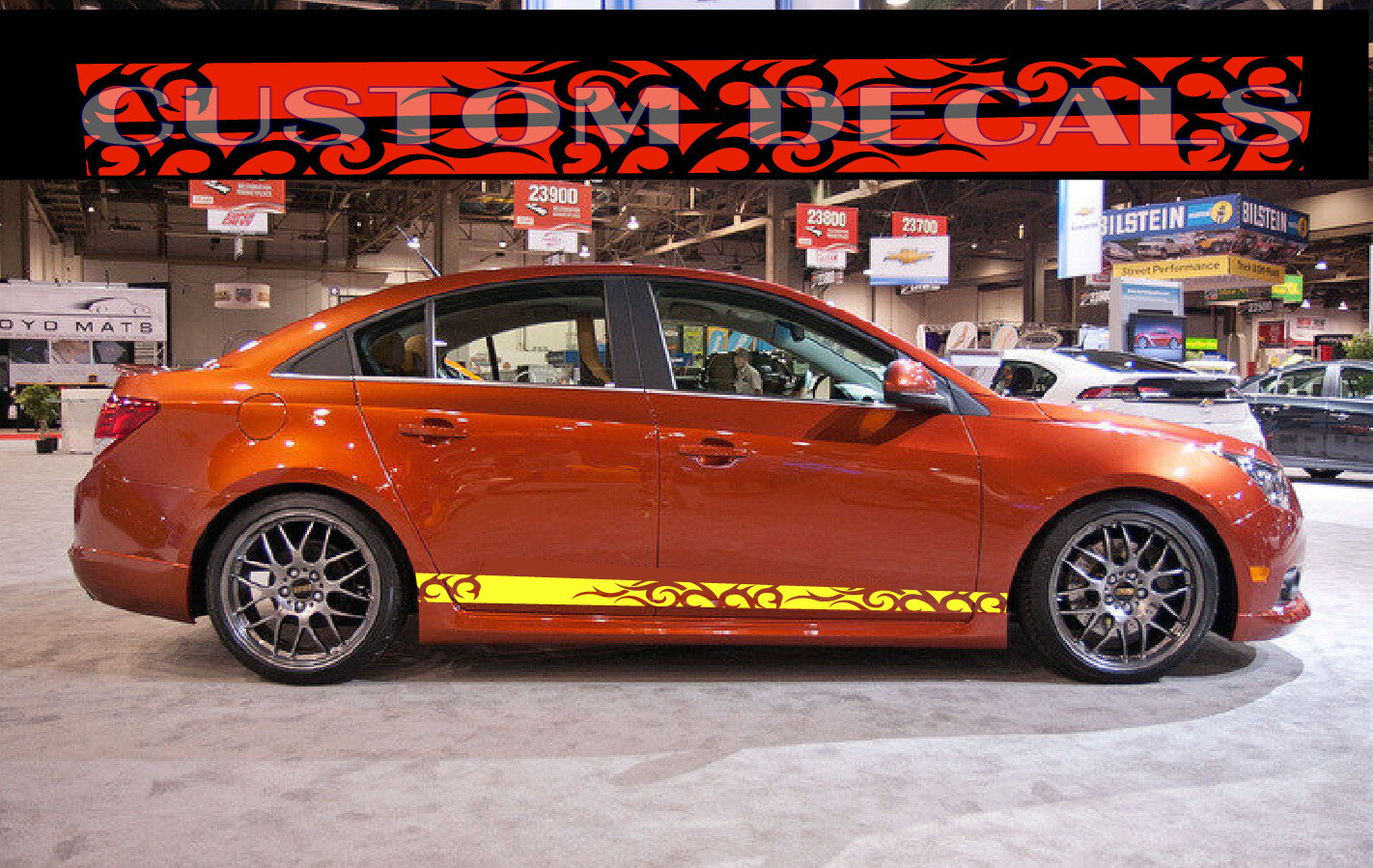 Revamp Your Ride with Vinyl Auto Decals Compatible with Cruze