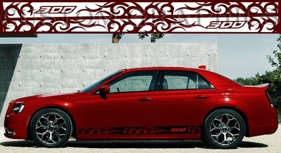 Car decals Compatible with Chrysler 300