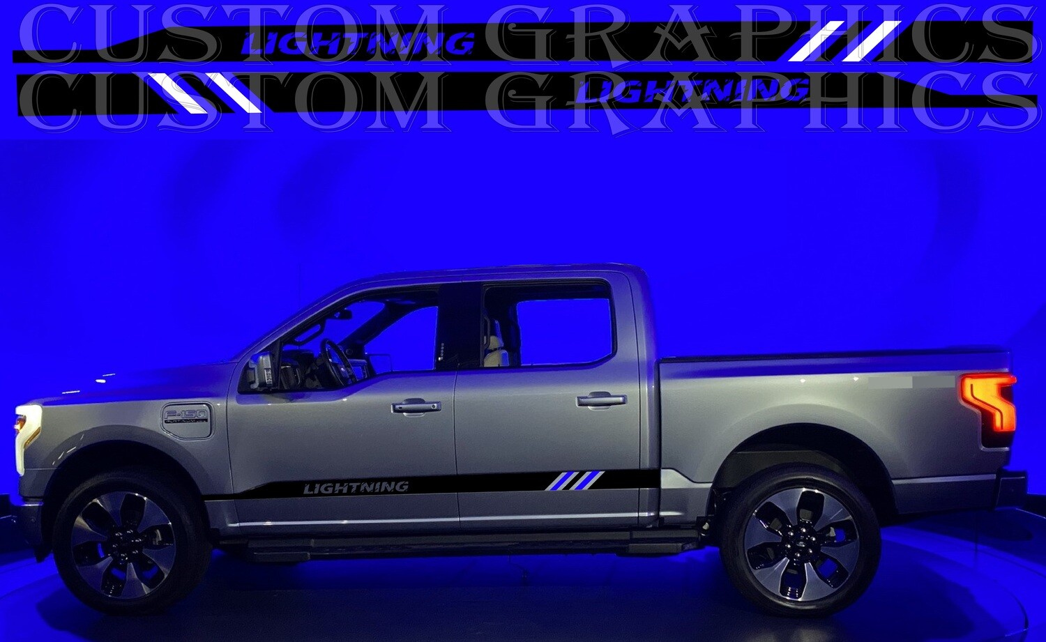 Vinyl Decals for Your Ride Compatible with F-150 Lightning