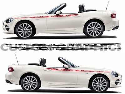 Vinyl Decals for Your Ride Compatible with spider 124