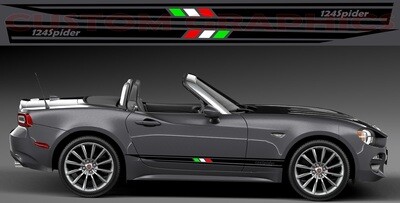 Stick and Drive: Premium Car Vinyl Graphics Compatible with 124 Spider