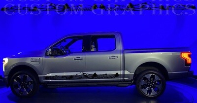 Personalize Your Drive: Car Vinyl Wraps Compatible with F-150 Lightning