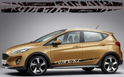 Car decals Compatible with Ford Fiesta