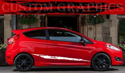 Upgrade Your Car&#39;s Look with Vinyl Stickers Compatible with Fiesta