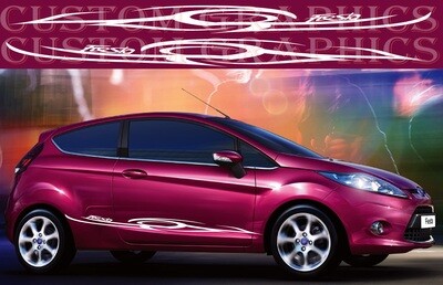 Revamp Your Ride with Vinyl Auto Decals Compatible with Fiesta