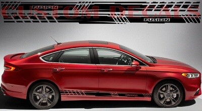 Revamp Your Ride with Vinyl Auto Decals Compatible with Fusion