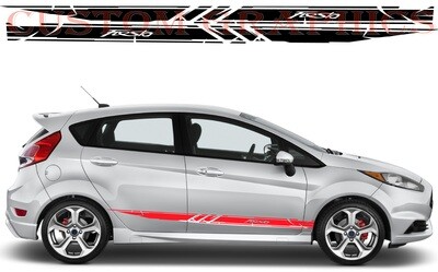 Vinyl Decals for Your Ride Compatible with Fiesta