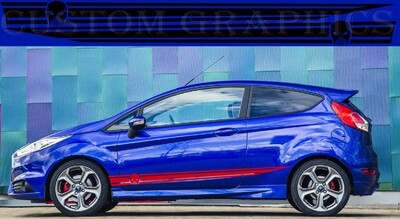 Stick and Drive: Premium Car Vinyl Graphics Compatible with Fiesta