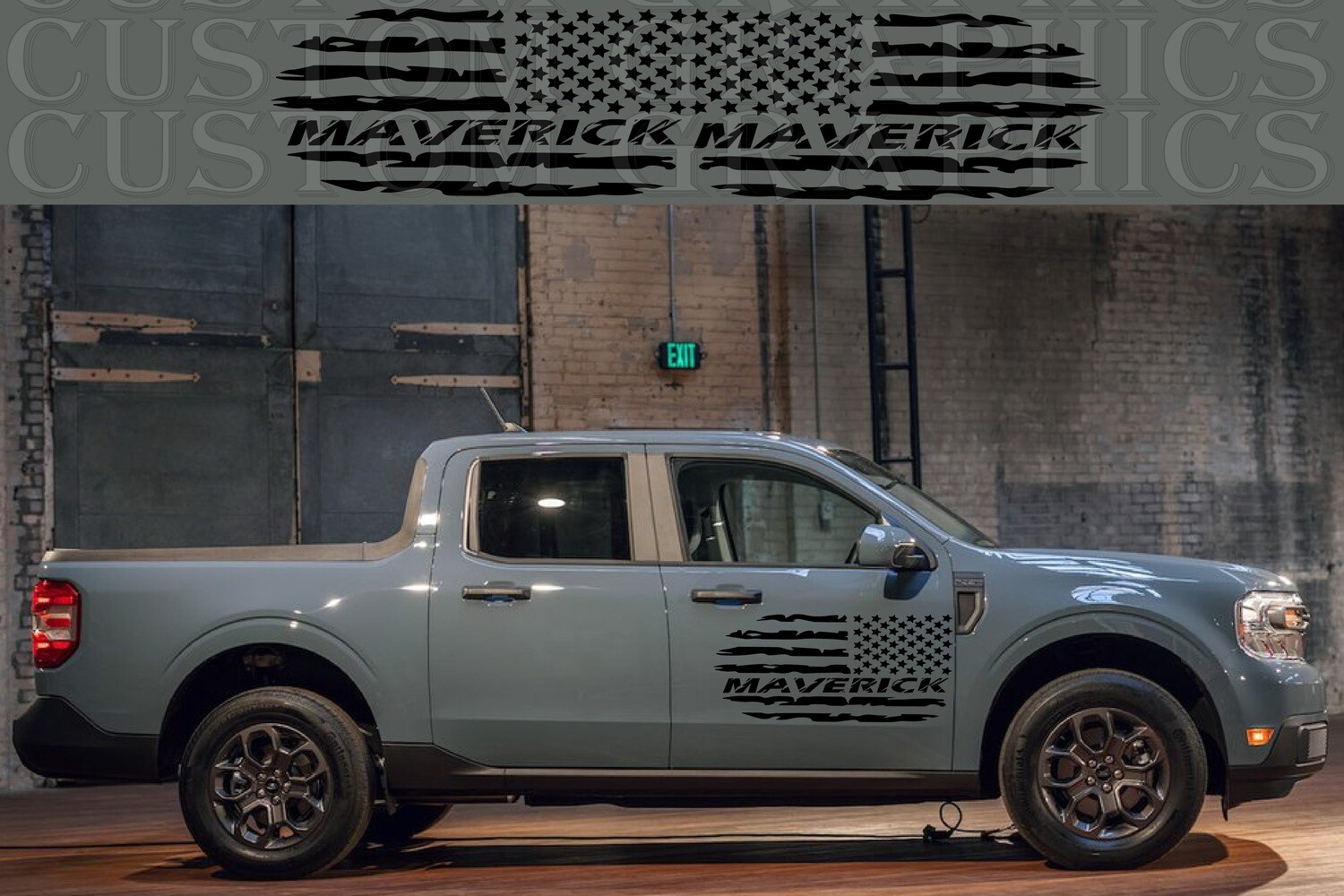 Adorn Your Auto: Vinyl Decals for Sale Compatible with Maverick