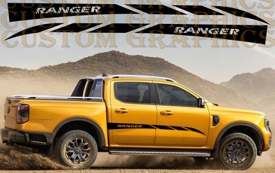 Vinyl Decal Custom Stickers Graphic kit Compatible with Ranger 2023
