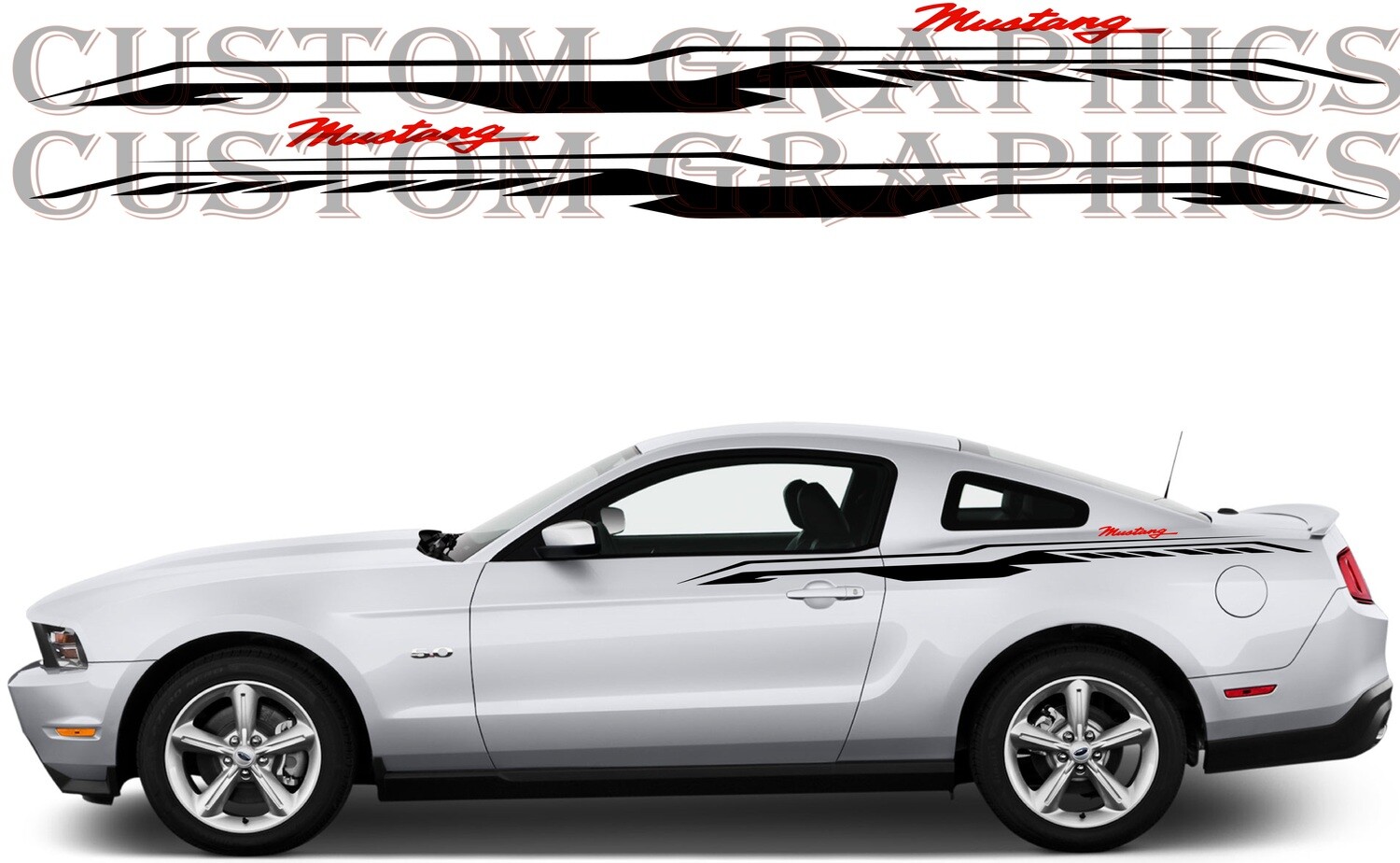 Car Stickers Galore Compatible with Mustang