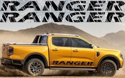 Side Door Stripe Custom kit Stickers Set Kit Compatible with Ranger 2023