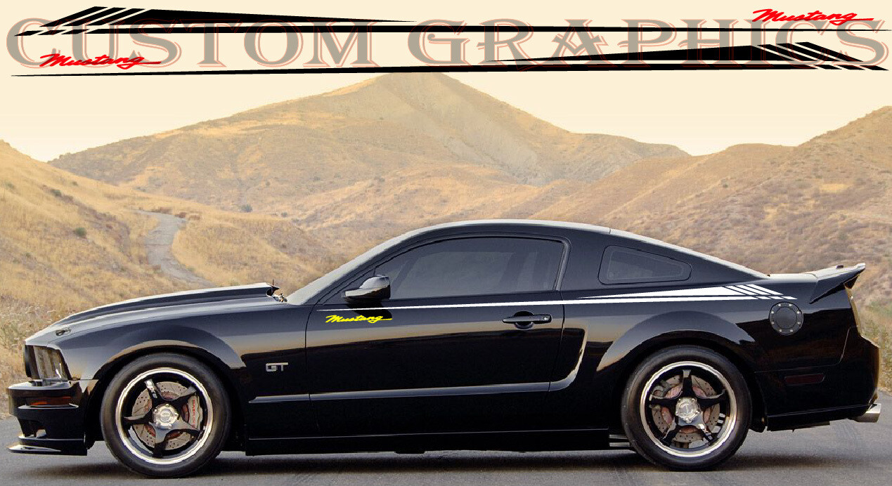 Upgrade Your Car&#39;s Look with Vinyl Stickers Compatible with Mustang