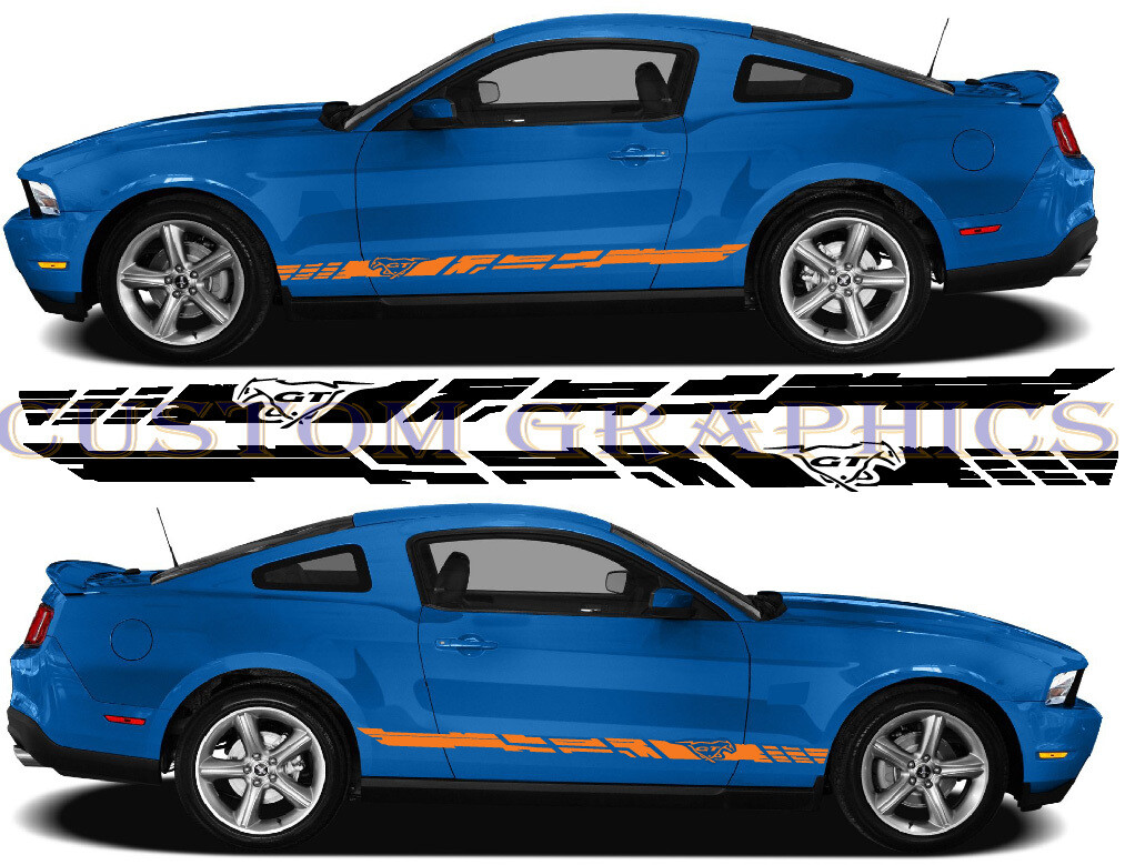 Revamp Your Ride with Vinyl Auto Decals Compatible with Mustang