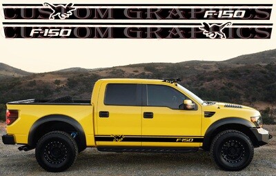 Vinyl Decal Custom Stickers Graphic kit Compatible with Raptor F-150