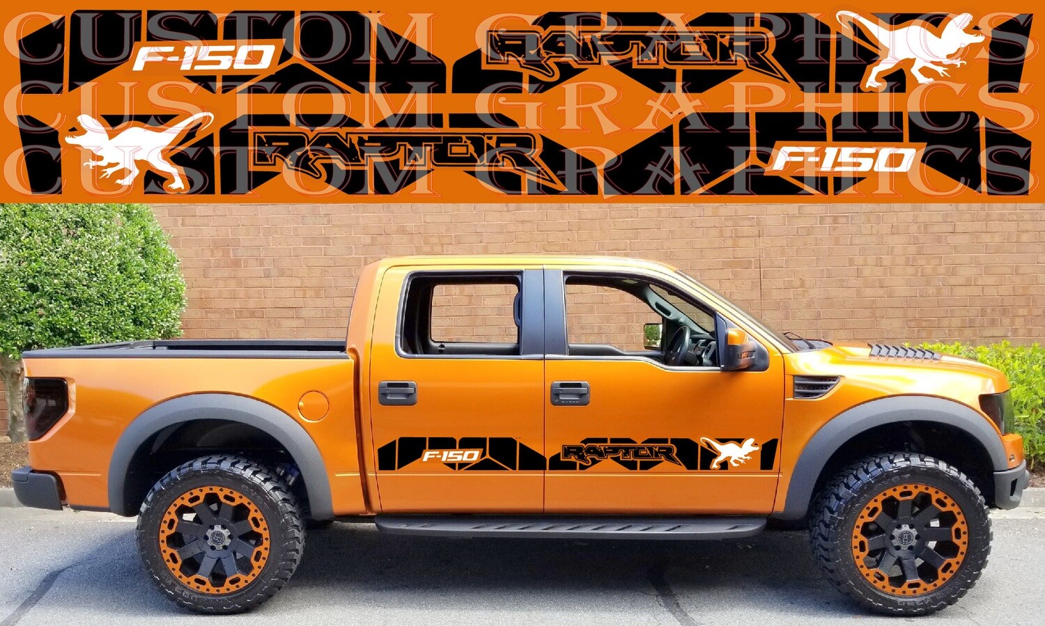 Car decals Compatible with Raptor F-150