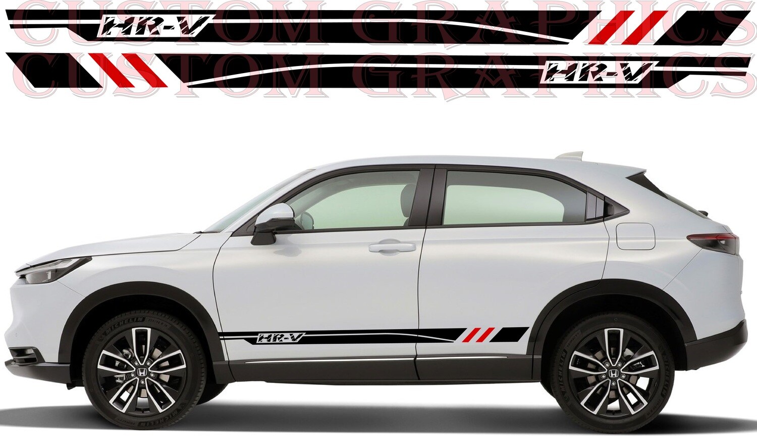 Stick and Drive: Premium Car Vinyl Graphics Compatible with HR-V