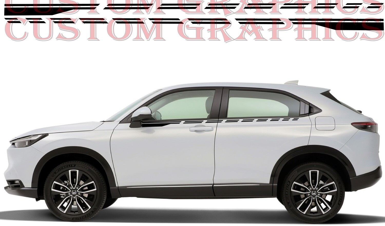 Custom Auto Vinyl Graphics Compatible with HR-V