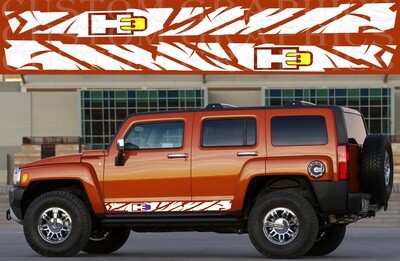 Car decals Compatible with H3 Alpha