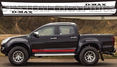 Car decals Compatible with Isuzu D-Max