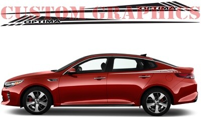 Upgrade Your Car&#39;s Look with Vinyl Stickers Compatible with Kia Optima