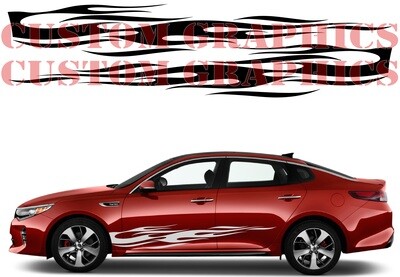 Stick and Drive: Premium Car Vinyl Graphics Compatible with Kia Optima