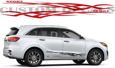 Vinyl Decal Custom Stickers Graphic kit Compatible with Kia Sorento