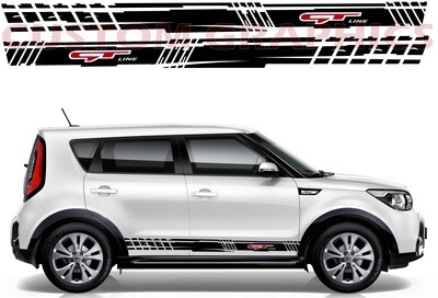 Adorn Your Auto: Vinyl Decals for Sale Compatible with Kia Soul