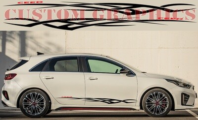Vinyl Decals for Your Ride Compatible with Elantra