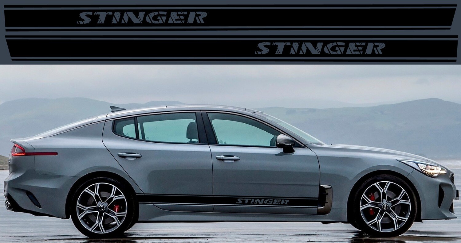 Adorn Your Auto: Vinyl Decals for Sale Compatible with Kia Stinger