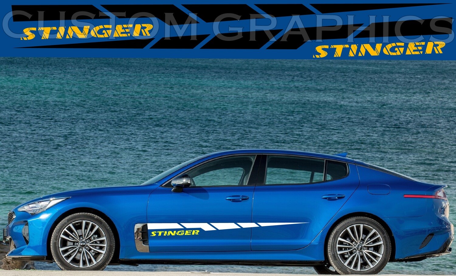 Car decals Compatible with Kia Stinger