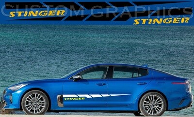 Car decals Compatible with Kia Stinger